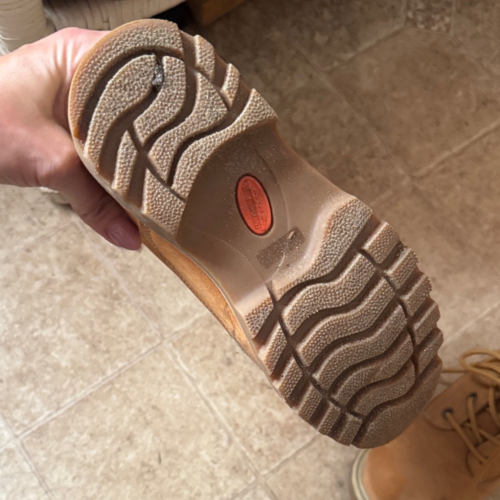 Lugz Brown Boots with Fur Collar - Picture 3 of 4